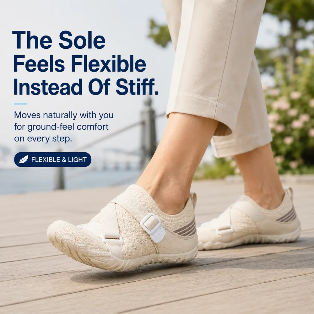 Dr. Solberg flexible sole construction image